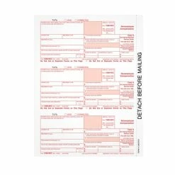 Budget ✔️ TOPS 2022 1099-NEC Copy A Laser/Inkjet Tax Forms, 50 Sheets/Pack (LNECFED16) ❤️