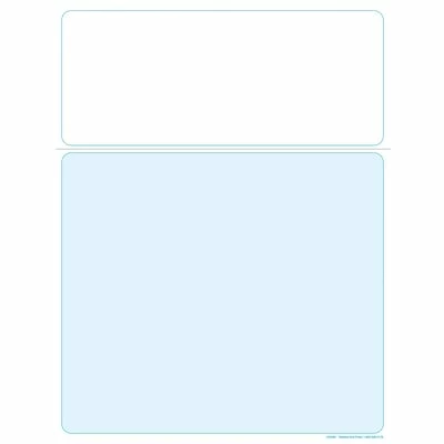 Cheapest 🛒 Medical Arts Press Solid Color Laser Statements, Style D, Without Credit Card Information, Blue ✨