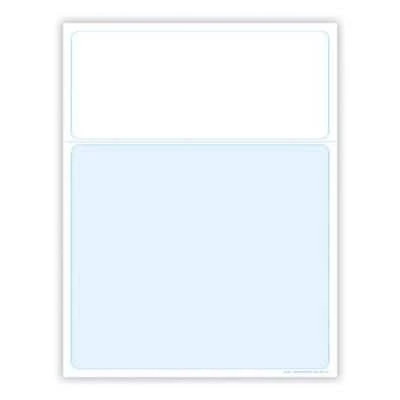 Cheapest 🛒 Medical Arts Press Solid Color Laser Statements, Style D, Without Credit Card Information, Blue ✨ - Image 2