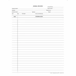 Top 10 🔥 Medical Arts Press Medical  Arts Press® Wide Ruled Veterinary Animal Record Progress Notes, 250/Pack  (20477) ✔️