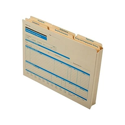 Brand new 🔥 ComplyRight™ Employee Envelo-File® ComplyRight 6-Part Personnel Folder, 25/Pack (A1175) 🎁