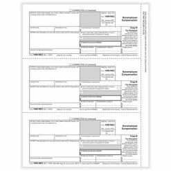 Discount 🤩 Tax Forms ComplyRight 2022 1099-NEC 3-Up Recipient Copy B Tax Form, 50/Pack (NEC511150) 😉