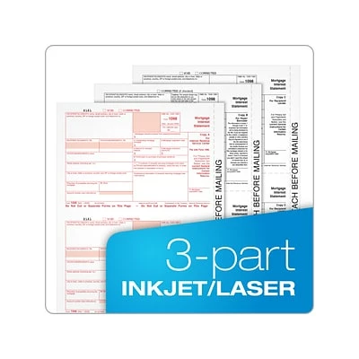 Brand new 🛒 W-2 Individual Forms Adams 2022 1098 Tax Form, White, 12/Pack (STAX1098-22) 😍 - Image 4