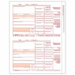 Budget ❤️ Tax Forms ComplyRight 1099-DIV Copy A Tax Form, 50/Pack (513050) 😍