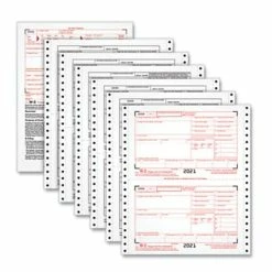 Budget ❤️ Tax Forms TOPS W-2 Tax Form, 6 Part, 9 1/2" X 5 1/2", White, 24 Sets/Pack 🌟