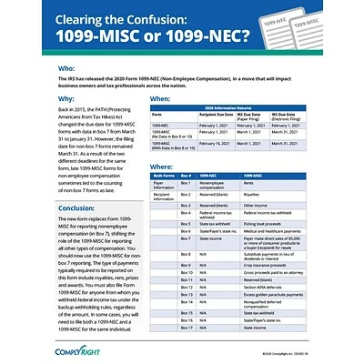 Brand new 🔥 ComplyRight 1099 Miscellaneous Pre-Packaged Laser Sets TaxRight 1099-MISC 4-Part Laser Tax Form Kit With Software And Envelopes, 10/Pack (SC6103ES10) 🤩 - Image 6