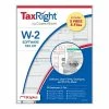 Hot Sale 🎁 ComplyRight W-2 Pre-Packaged Laser Sets TaxRight W-2 4-Part Laser Tax Form Kit With Software And Envelopes, 25/Pack (SC5645ES25) ✨