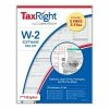 Hot Sale 🥰 ComplyRight W-2 Pre-Packaged Laser Sets TaxRight W-2 4-Part Laser Tax Form Kit With Software And Envelopes, 10/Pack (SC5645ES10) 🤩