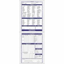 Promo ✨ Medical Health History & Registration Forms Medical Arts Press® Health History Form; Purple FormFamily™ 🔥