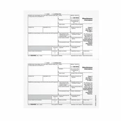 Deals 🎉 1099 Miscellaneous Forms For Laser Printers TOPS 2022 1099-MISC Tax Forms, White, Copy C/2 Payer Or State Laser/Inkjet Sheets, 100/Pack (LMISCPAY2) ✔️