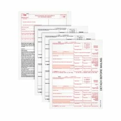 Hot Sale 😉 Tax Forms TOPS 2022 1099INT Tax Form, White, 50/Pack (LINT317) 👏