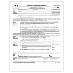 Buy 🔥 ComplyRight W-4 Tax Forms, Laser, Pack Of 50 (A1393) 🤩