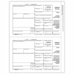 Outlet 👍 Tax Forms ComplyRight 1099-INT Copy C Tax Form, 50/Pack (512250) 👏