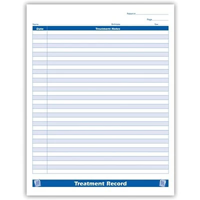 Hot Sale ⌛ Treatment Records Medical Arts Press® Dental Treatment Record Form; 2-Sided 🌟