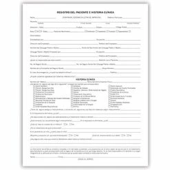 Best Pirce 😀 Dental Health History & Registration Forms Medical Arts Press® Dental Registration And Medical History Form, Spanish 🤩
