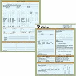 Wholesale 👍 Chiropractic Health History & Registration Forms Medical Arts Press® Chiropractic Registration And History Form; Hand ✔️