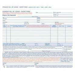 Brand new ❤️ Bill Of Lading Forms Tops® Snap-Off® Bill Of Lading, Short Forms, 4 Part, 8-1/2" X 7" 🛒
