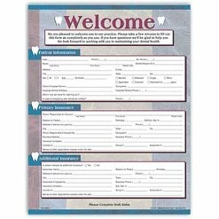 Wholesale 🌟 Dental Health History & Registration Forms Medical Arts Press® Registration Forms Without Updates Section; Southwest Texture 👍