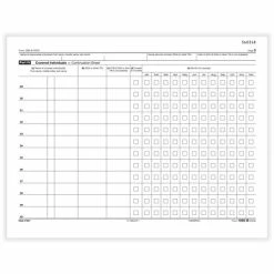 Flash Sale 🥰 Tax Forms ComplyRight 1095-B Tax Form, 25/Pack (1095BIRSC25) 🔔