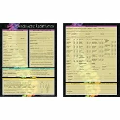 Buy 🌟 Chiropractic Health History & Registration Forms Medical Arts Press® Chiropractic Registration And History Forms, Holistic Care 😉