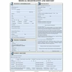 Cheapest 👍 Medical Arts Press Medical Forms MAP® Medical Registration And History Form, 1-Part, White, 8 1/2" X 11", 250/Pack 🤩