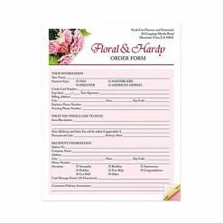 Brand new ⭐ Quill Brand Custom Design Your Own Custom Forms Custom Full Color 3-Part Carbonless Form, 8-1/2" X 11", 250 Sets Per Pack 👏