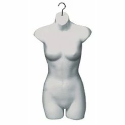 Cheap 👏 Nahanco Body Forms NAHANCO Ladies' Half Round Display Form, White 🛒