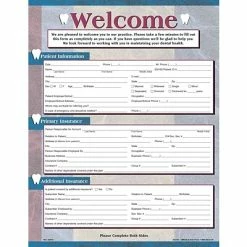 Outlet ⭐ Medical Arts Press Medical Forms MAP® Southwest Texture Registration Form, 1-Part, White, 8 1/2" X 11", 250/Pack ⌛