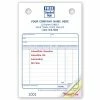 Promo 💯 Deluxe Custom Service And Appointment Forms Custom Service Station Register Form, Classic Design, Small Format, 2 Parts, 1 Color Printing, 4" X 6", 500/Pack 🔔