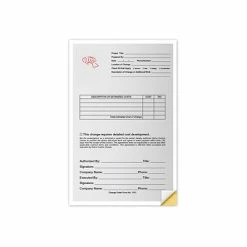 Hot Sale 🥰 Quill Brand Custom Design Your Own Custom Forms Custom Carbonless 2-Part Forms, 5-1/2" X 8-1/2", 2 Standard Inks, 250 Sets Per Pack 😍