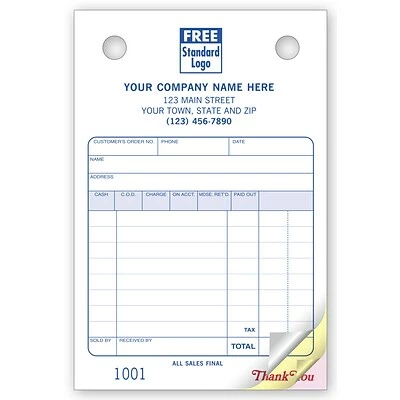 Discount 👏 Deluxe Custom Charge Slips Custom Multi-Purpose Register Form, Classic Design, Small Format, 4 Parts, 1 Color Printing, 4" X 6", 500/Pack 💯