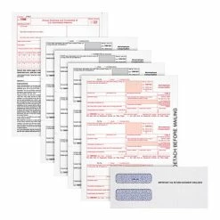 Buy 🥰 TOPS 2022 1099-NEC 4-Part Tax Forms, Envelopes & Software, 100 Sets/Pack (LNEC5WSKIT-S) 🔥
