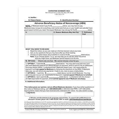 Best deal 👏 Quill Brand Custom General Medical Custom Carbonless 2-Part Advance Beneficiary Forms, 8-1/2" X 11", 250 Sets Per Pack ❤️