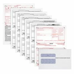 Best Sale 🔔 Tax Forms TOPS 2022 W-2 Tax Form, White, 100/Pack (LW26KIT-S) 🛒
