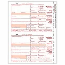 Cheap 👍 ComplyRight 1099-MISC Tax Forms, Federal Copy A, Laser, Pack Of 25 (511025) 👍