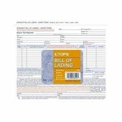 Best deal 👍 Bill Of Lading Forms TOPS 3-Part Carbonless Bill Of Lading Pack, 8.5"L X 7"W, 50 Forms/Pack, Each (3841) ✔️