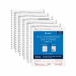 Top 10 😍 Tax Forms Adams 2022 W-2 Tax Form, White, 24/Pack (STAX624-22) 🛒