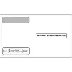 Hot Sale 🛒 Tax Forms ComplyRight Moisture Seal W-2 Tax Form Envelope, White, 50/Pack (4444150) 😍