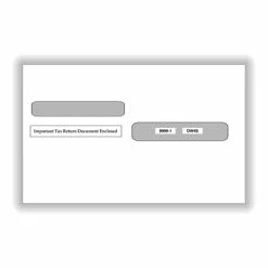 Best deal ✨ Tops 1099 Envelopes ComplyRight 2021 Double Window Gummed Tax Form Envelope, White, 100/Pack (99991100) 🎁