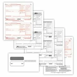 Promo 🎉 W-2 Individual Forms ComplyRight W-2 Tax Forms, Laser, Pack Of 50 (95214E) 😍