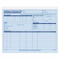 Hot Sale 🥰 Adams® Employee Personnel File & Forms Adams 1 Part Employee Personal Files, 20/Pack (9287ABF) ❤️