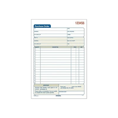 Cheap ❤️ Tops® Carbonless Purchase Order Books TOPS 2-Part Carbonless Purchase Requisitions Book, 7.94"L X 5.56"W, 50 Forms/Book, Each (TOP 46140) 🔥