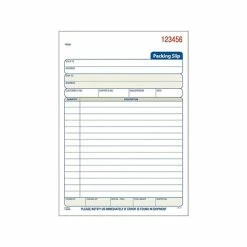 Promo 🥰 Adams 3-Part Carbonless Packing Slips Book, 7.94"L X 5.56"W, 50 Forms/Book, Each (T5082) 😉