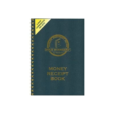 Hot Sale 🔥 Business Forms Rediform Gold Standard 2-Part Carbonless Receipts Book, 7"L X 2.75"W, 300 Forms/Book (8L810) 🧨 - Image 2