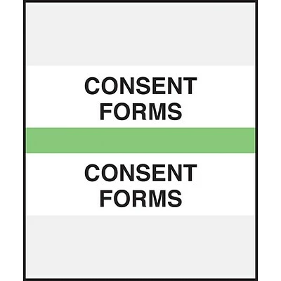 Top 10 🔔 Medical Forms & Books Medical Arts Press® Standard Preprinted Chart Divider Tabs, Consent Forms, Light Green 🥰