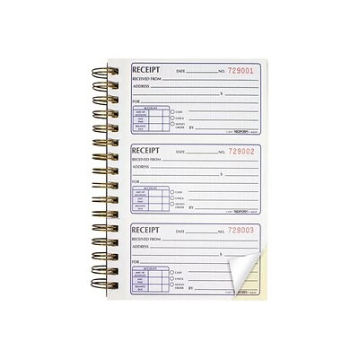 Brand new 👍 Rediform® Gold Standard Receipt Book Rediform Gold Standard 2-Part Carbonless Receipts Book, 5"L X 2.75"W, 225 Forms/Book (8L829) 😉 - Image 2