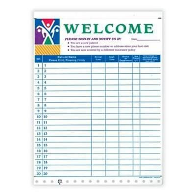 Cheap 😀 Sign-In Sheets Medical Arts Press® Privacy Sign-In Sheet, Figure 🥰