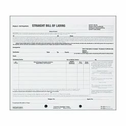 Flash Sale 🤩 Accounting & Record Journals Rediform Snap-A-Way 3-Part Carbonless Bill Of Lading Pack, 7"L X 8.5"W, 250 Forms/Pack (44301) ⭐