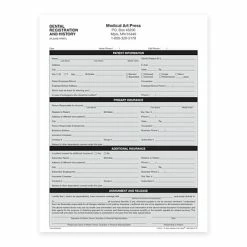 Flash Sale 😍 Quill Brand Custom Dentistry Custom 2-Sided Dental Registration And History Forms, 8-1/2" X 11", 250 Sheets Per Pack 🎁