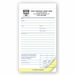 Discount ✨ Deluxe Custom Service And Appointment Forms Custom Repair Order Forms - Jewelry Repair Orders With Poly Bag, 3 Parts, 1 Color Printing, 4 3/16" X 7 5/8", 200/Pack 👏